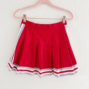 Varsity Spirit Red Cheer Skirt Made in USA – Pleated Athletic Mini S